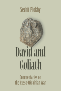 Book cover, Plokhy David and goliath