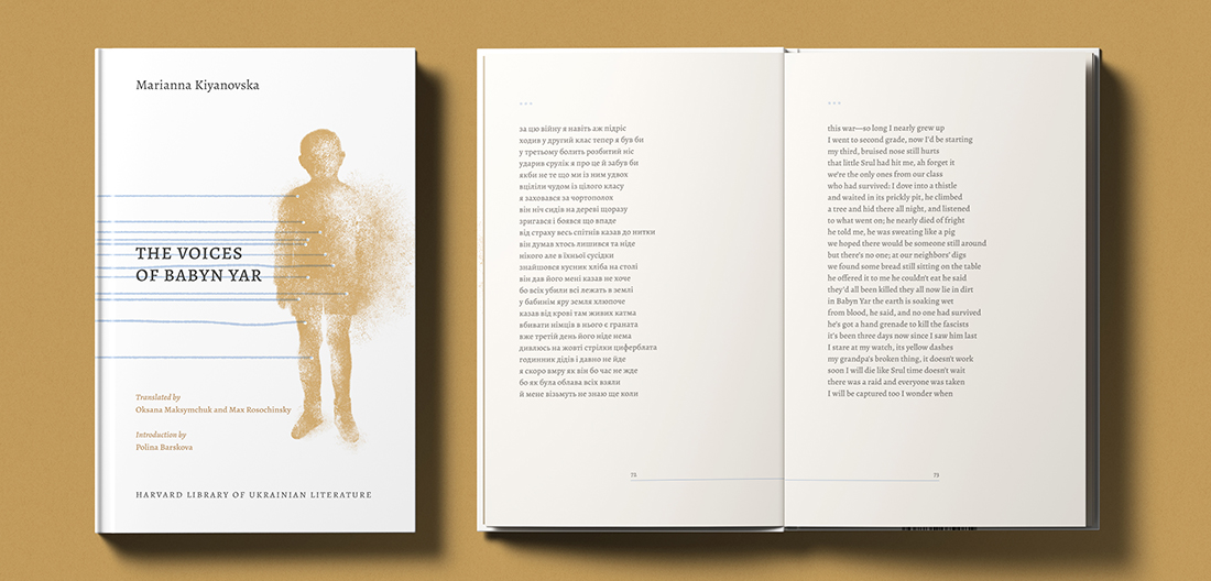 The Voices of Babyn Yar cover and open book
