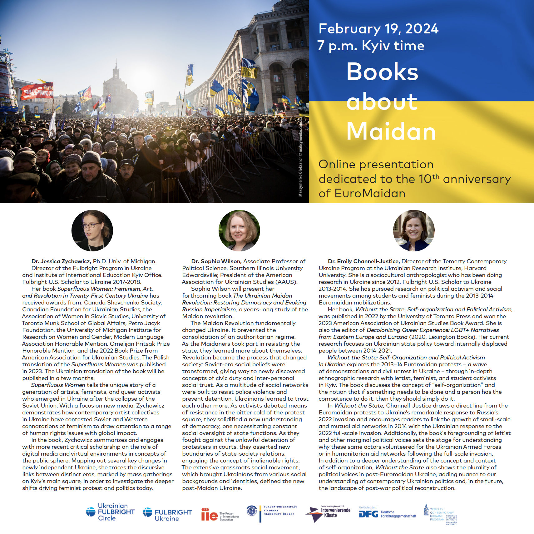 Books about Maidan poster