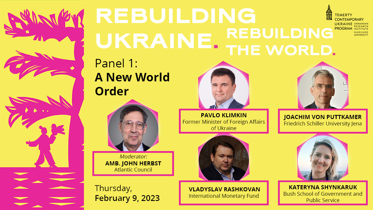 Panel 1: A New World Order