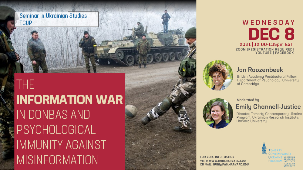 The Information War in Donbas and Psychological Immunity against Misinformation