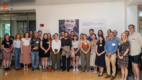HUSI 2024 class attends an exhibition