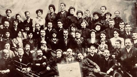 The Ruska Besida Theater, 1908, in Lviv, Ukraine