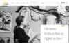 Homepage of Ukraine Fashion History Digital Archive