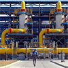 The Slavyanskaya compressor station operated by Gazprom, the starting point of the Nord Stream 2 offshore natural-gas pipeline, TASS via RFERL