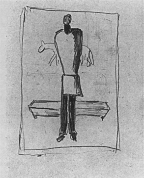 A Man, a Coffin, and a Horse