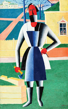 Kazimir Malevich's The Carpenter