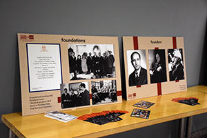 50th Anniversary foundations board