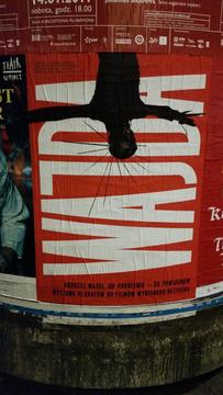 Alex Wajda poster in Krakow