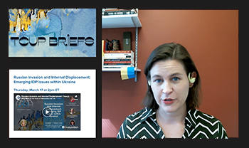 TCUP Brief 1 cover image with Emily Channell-Justice and video from ASN event