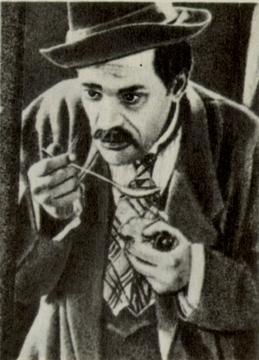 Amvrosii Buchma as Jimmy Higgins in the Berezil production (1923).