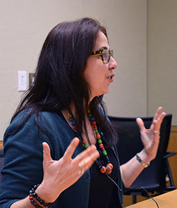 Marci Shore at HURI seminar