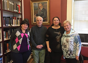 Roman Szporluk with Ternopil teachers