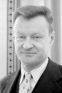 Black and White photo of Zbigniew Brzezinski