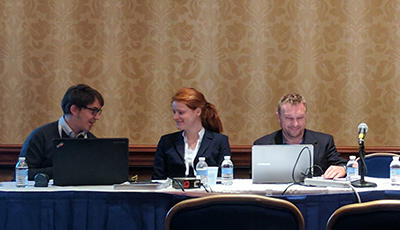 Kostyantyn Bondarenko presents MAPA at ASEEES