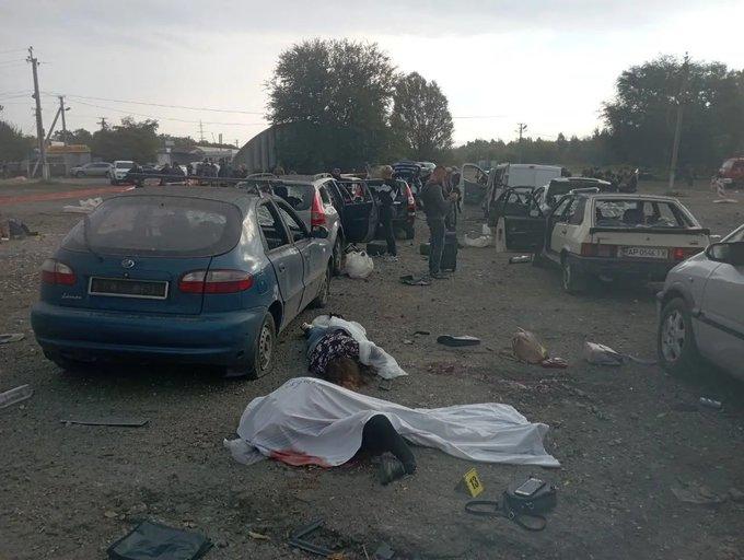 Russian troops attacked humanitarian convoy