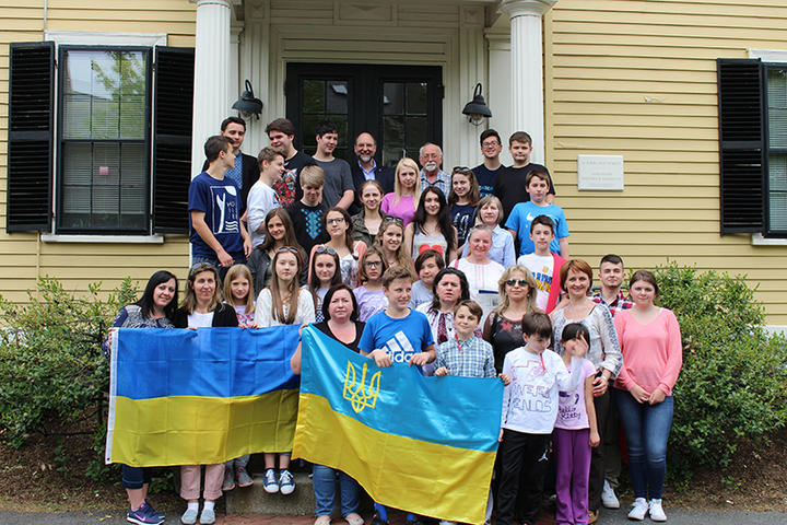 Group Photo of Yonkers Student Visit