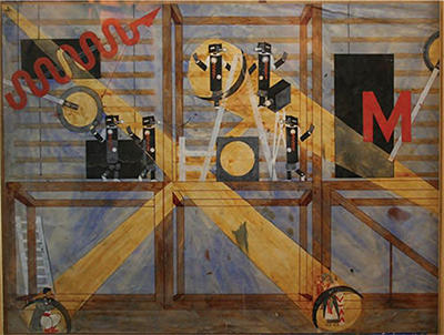 Anatol' Petryts'kyi's set design for Gogol's Vii
