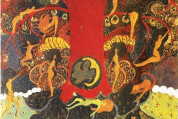 Oak and Dryads by K Malevich from Mudrak article p 332
