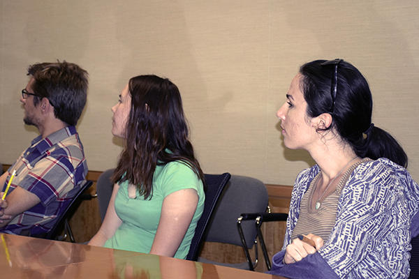 HUSI students at documentary screening