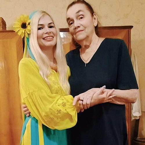 Olha Korniienko with Avdeeva