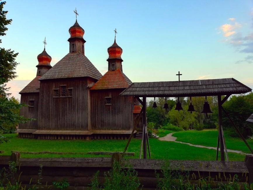 Example of and old Ukrainian church