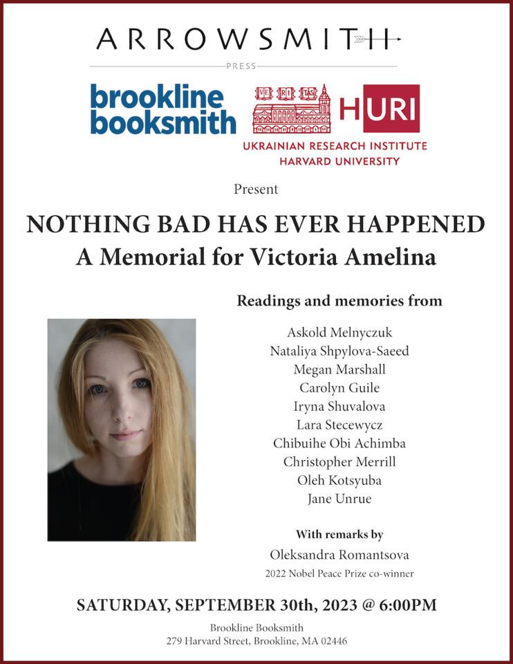 Memorial for Victoria Amelina
