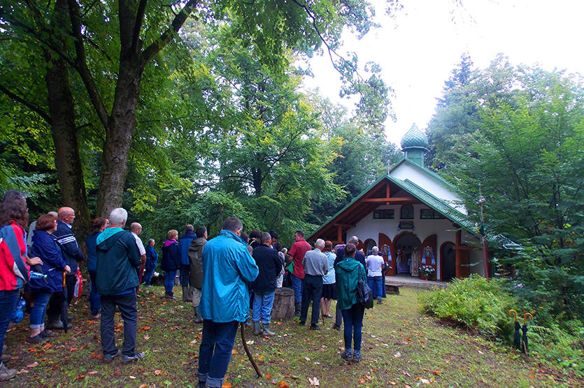 Photo of church attendance in rural area