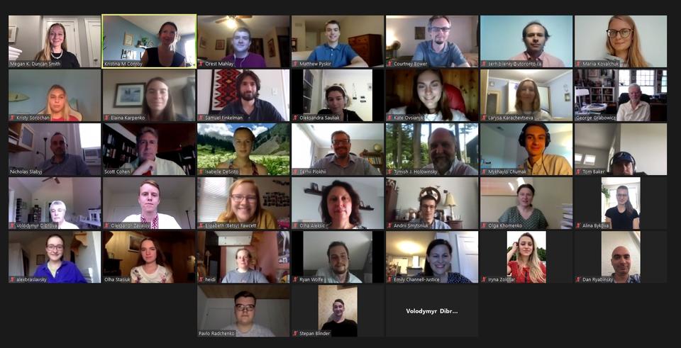 photo of HUSI class zoom session