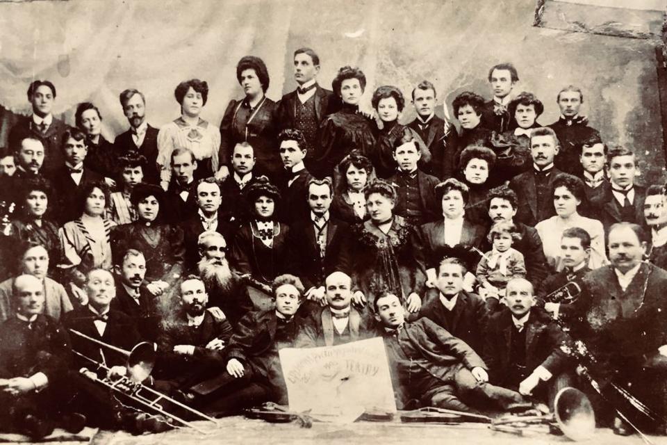 The Ruska Besida Theater, 1908, in Lviv, Ukraine