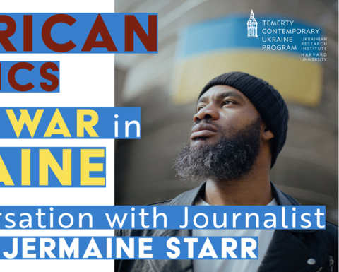 American politics and the war in Ukraine. A conversation with journalist Terrell Jermaine Starr