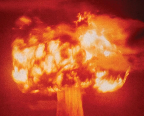 Detail of the Nuclear Age book cover