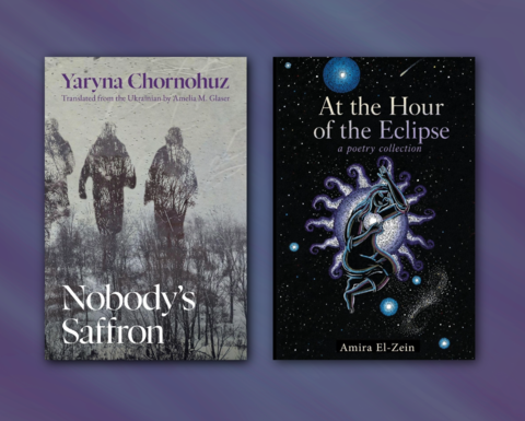 Book covers for Nobody's Saffron and At the Hour of the Eclipse