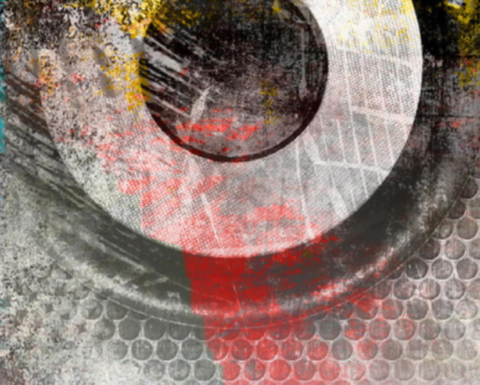Abstract image of stereo